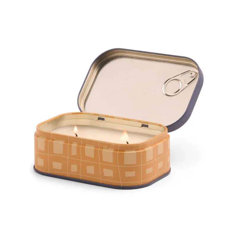 Bougie - Boite à sardines - 127 G - Grappe Bordeaux 