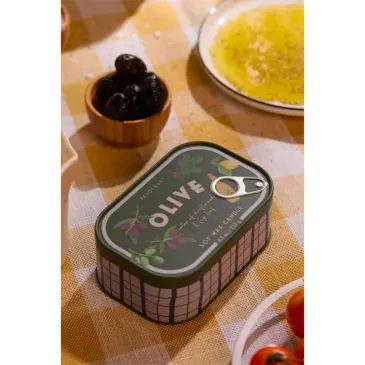 Bougie - Boite à sardines - 127 G - Olive 