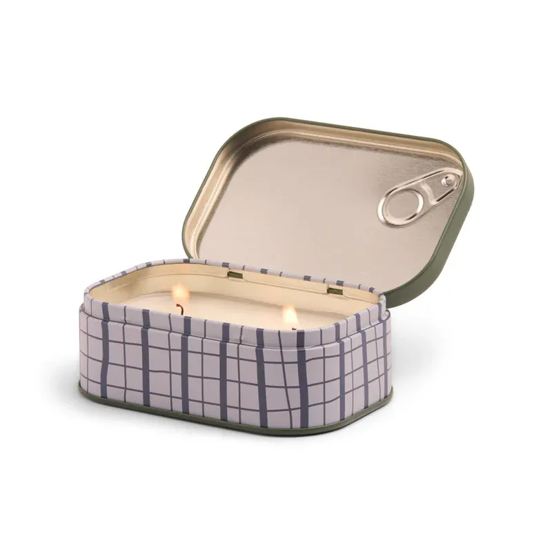 Bougie - Boite à sardines - 127 G - Olive 