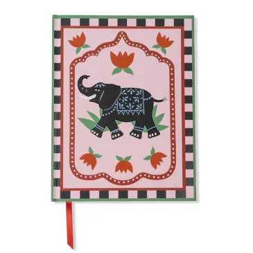 Journal - 192 pages lignées - Elephant 