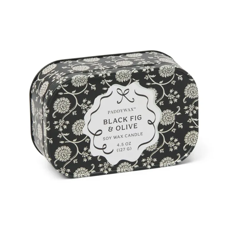 Bougie boite - Black Fig et Olive