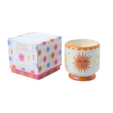 Coffret bougie - 226gr - Soleil, fleur d'orange et rose