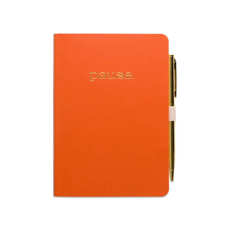 Journal - Pause - Avec stylo