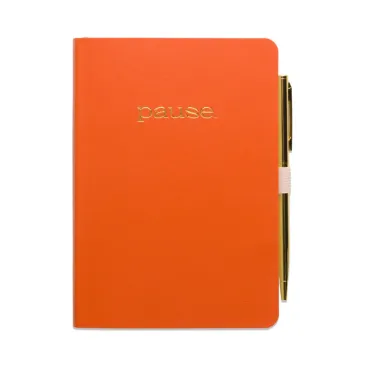 Journal - Pause - Avec stylo