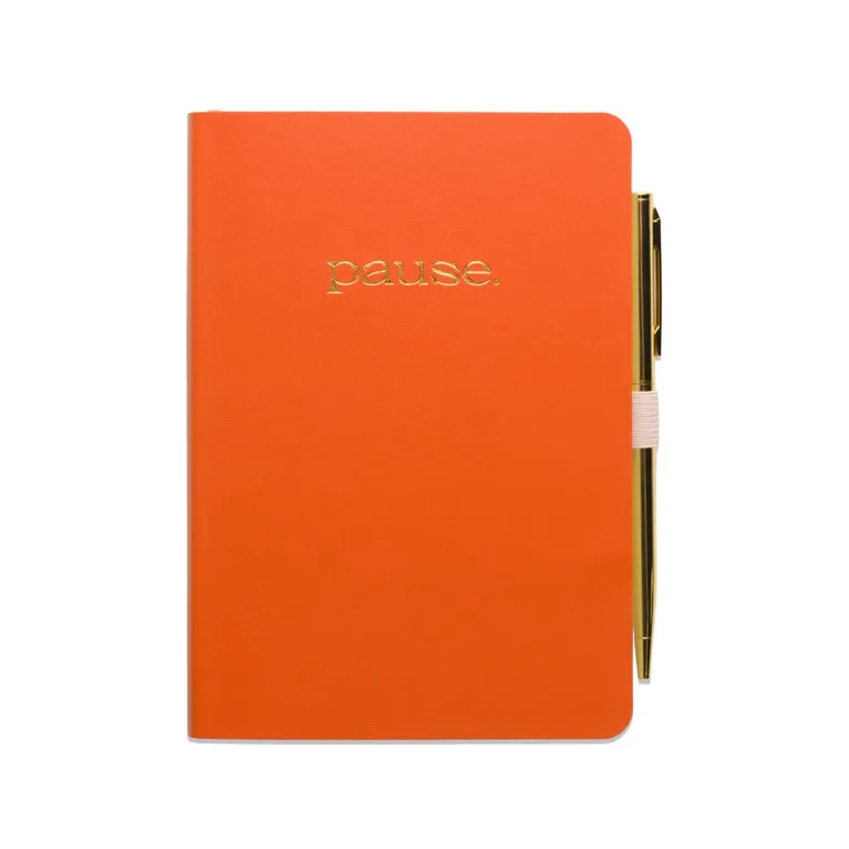 Journal - Pause - Avec stylo