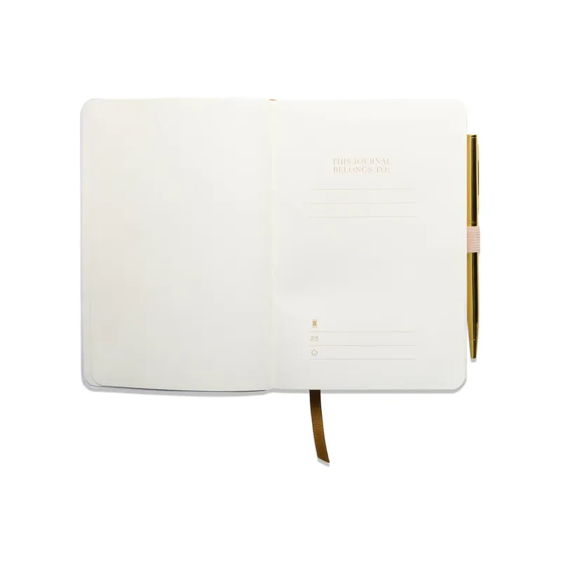 Journal - Pause - Avec stylo