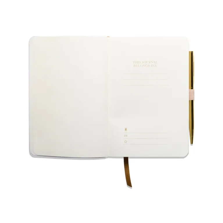 Journal - Pause - Avec stylo