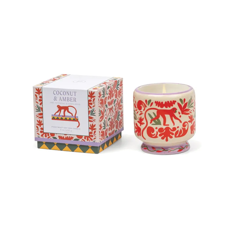 Coffret bougie - 226 g - Jungle céramic