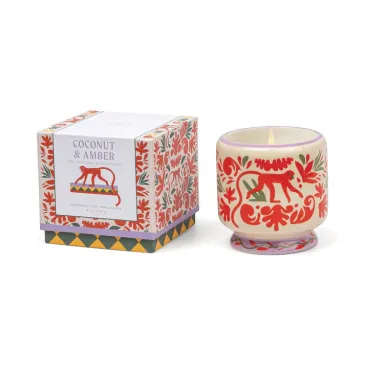Coffret bougie - 226 g - Jungle céramic