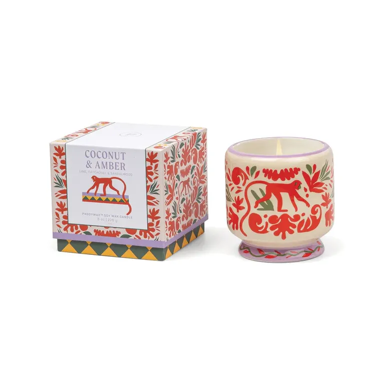Coffret bougie - 226 g - Jungle céramic