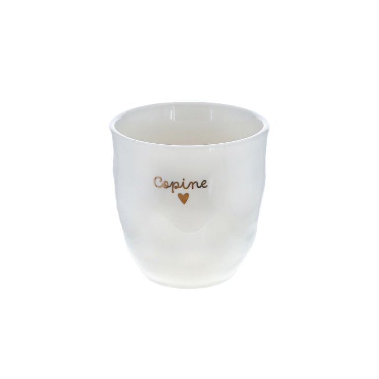 Tasse copine - COeur or - Petit Souk
