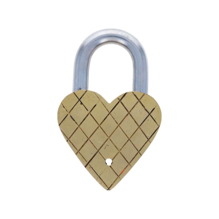 Cadenas - Coeur - Laiton 