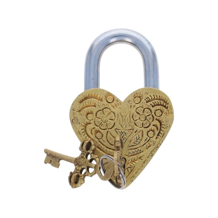 Cadenas - Coeur - Laiton 