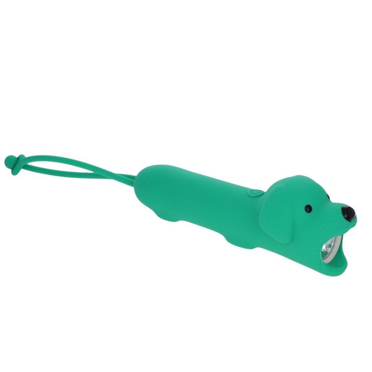 Lampe torche en silicone - Chien 