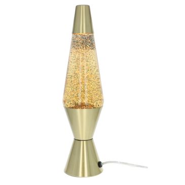 Lampe à paillettes dorées - Petit Souk