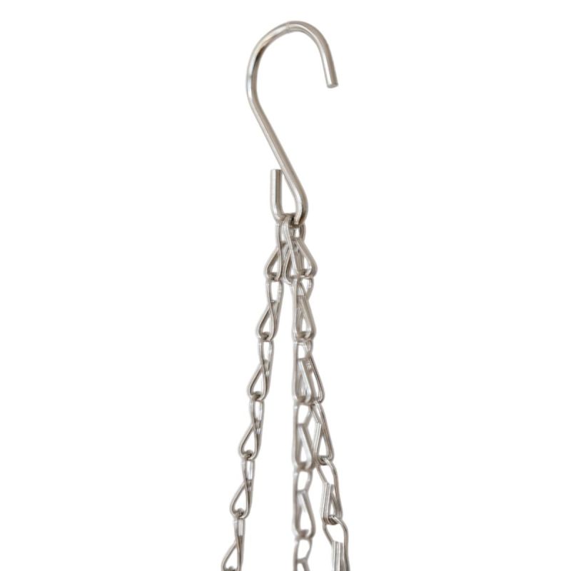 Pot de fleurs à suspendre - Petite boule à facettes argent - Petit Souk