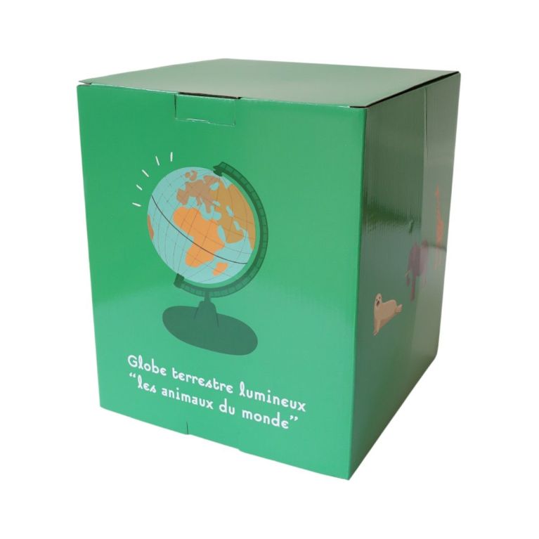 Globe - Animaux lumineux - Vert 
