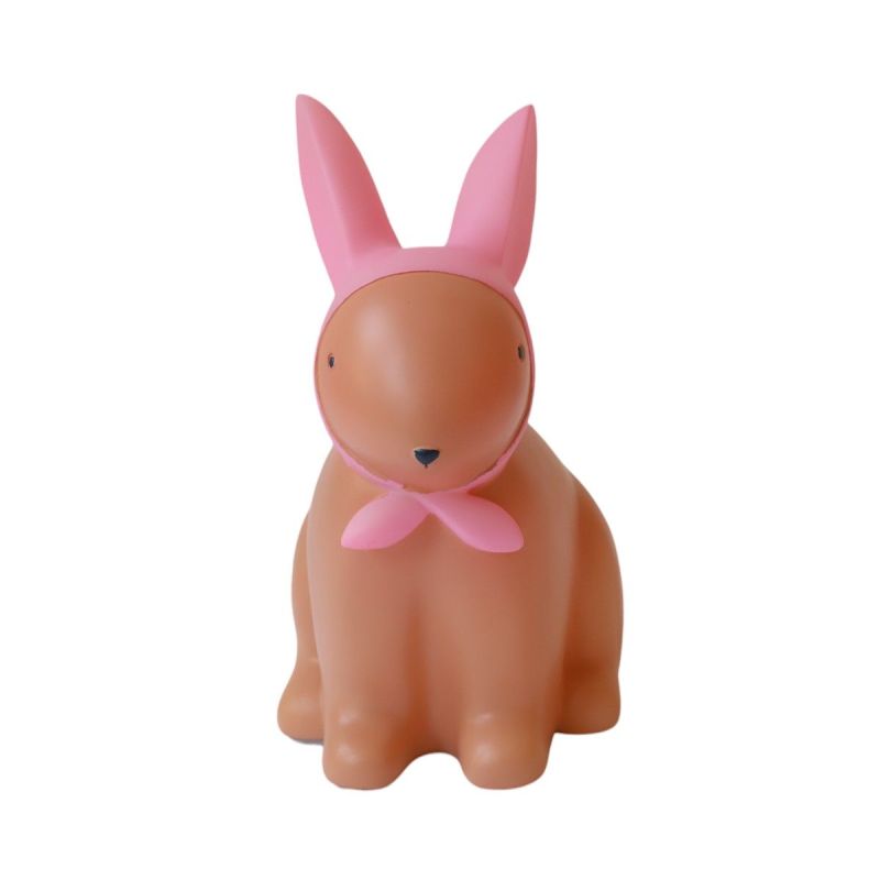 Lampe à poser - Lapin rose 