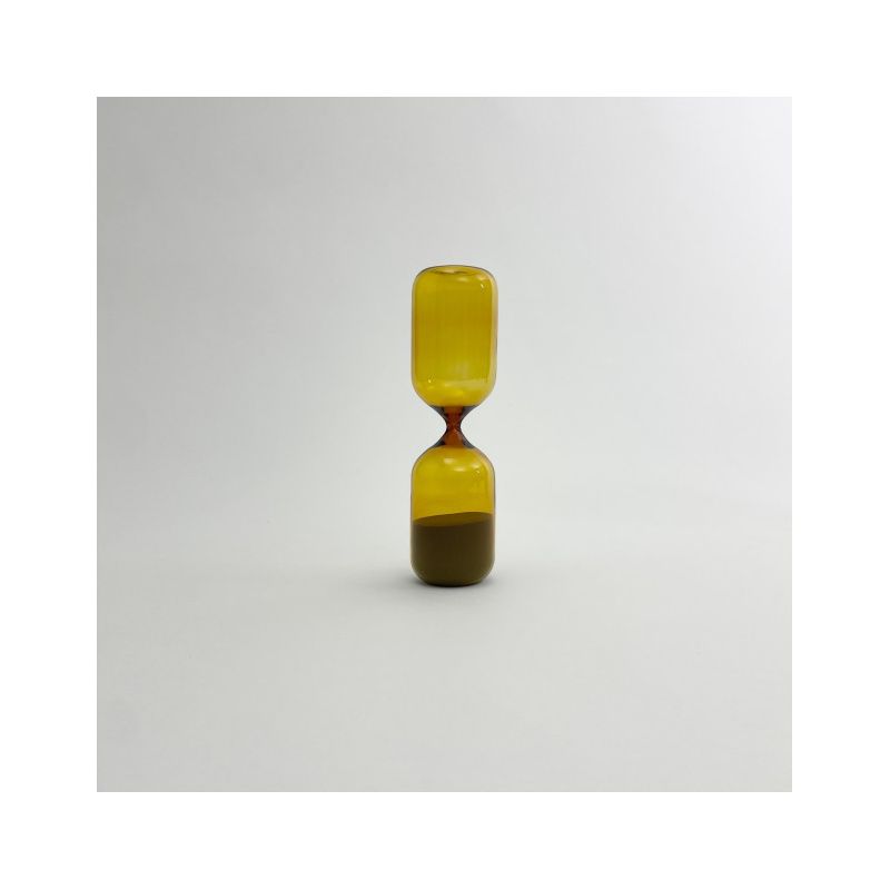 Sablier cylindre 22 ambre