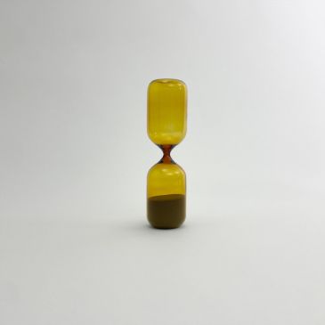 Sablier cylindre 22 ambre