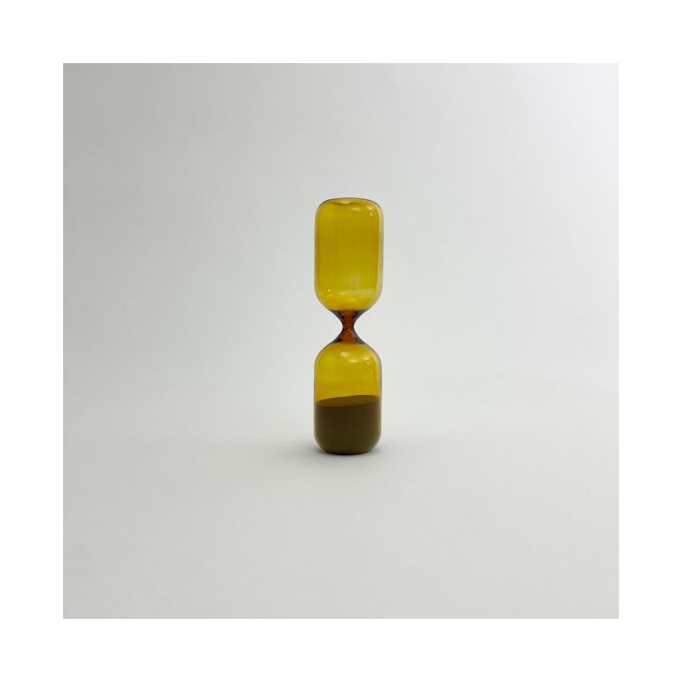 Sablier cylindre 22 ambre