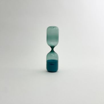 Sablier cylindre 22 lake green