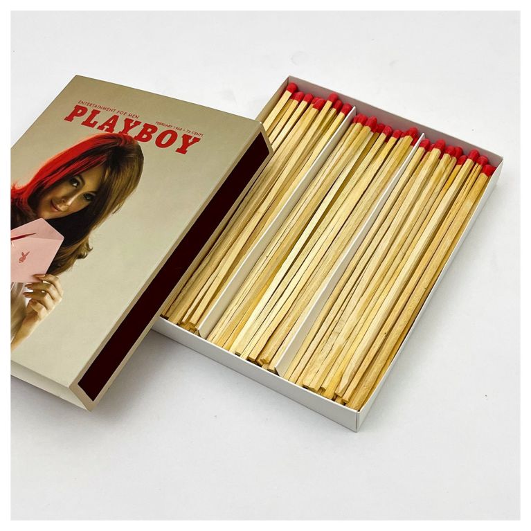 Allumettes - Playboy - Février 1968