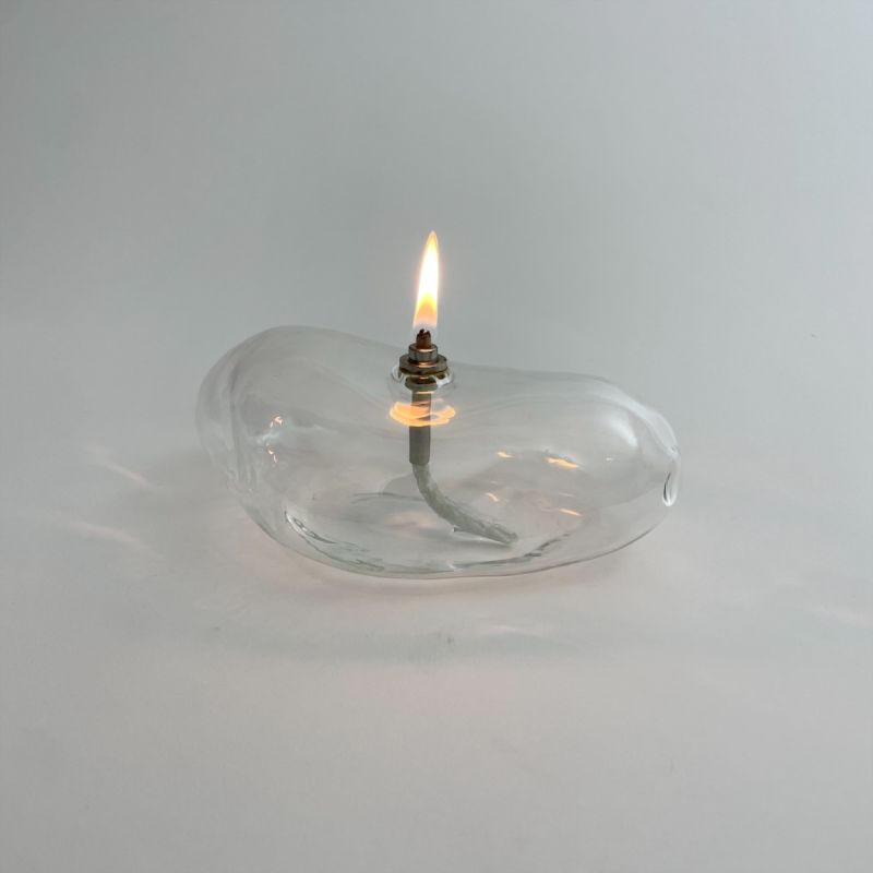 Lampe à huile galet