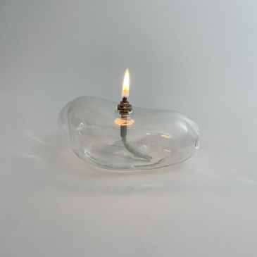 Lampe à huile galet