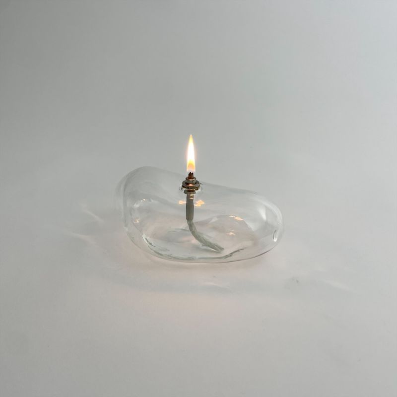 Lampe à huile galet