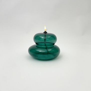 Lampe à huile S totem lake green