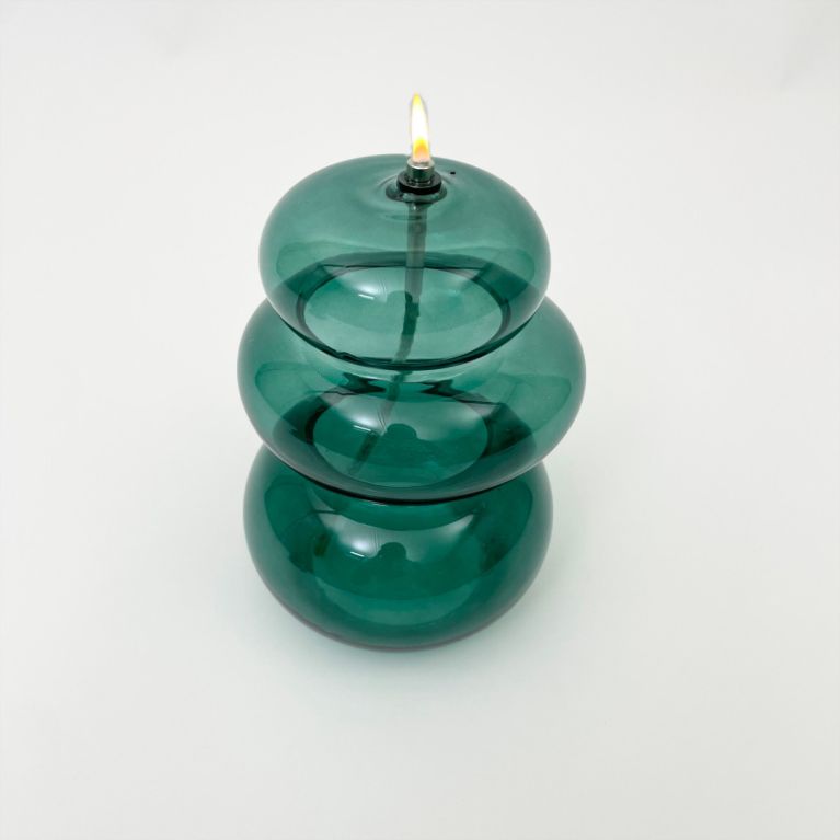 Lampe à huile M totem lake green