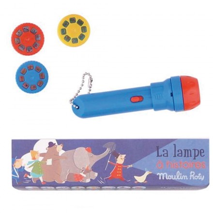 Lampe à histoires-Les petites-merveilles - dès 3 ans Moulin Roty