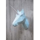 Trophée en origami Cheval / Licorne mint Assembli